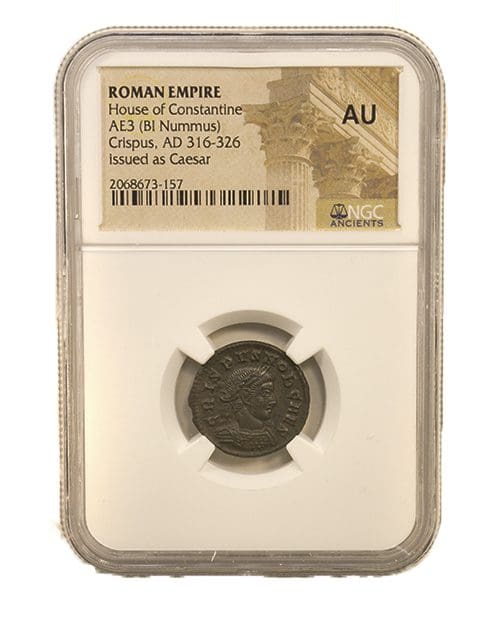 ローマ帝国　アウレリアヌス皇帝ブロンズ　AD276-282　NGC鑑定済3 crispusae3ngcaub.jpg?lossy=2&